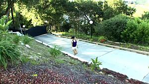 Slutty Step Daughter Sadie Holmes Fucked by Older Man Hard