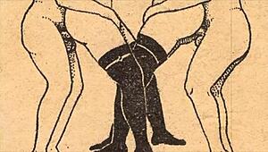 The Erotic Alphabet Featuring Vintage Cartoon Characters