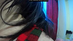 Zamira Exclaims, 'First Costume Fun with Aleja's Taboo Blowjob!'