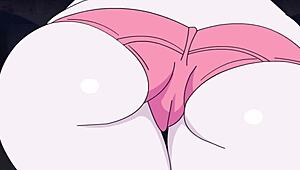 Mangle's big ass gets fucked in hentai