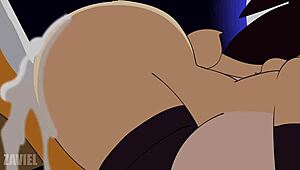 Vanilla The Rabbit Being A Sexy Witch