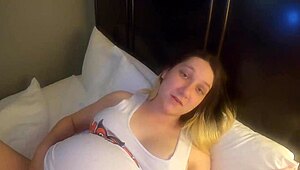 Cheating Pregnant Wife Ready for TV Repairman Affair