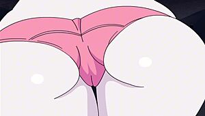 Mangle's big ass gets fucked in hentai