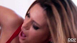 Wow, new dress got busty Subil Arch craving to suck hard!