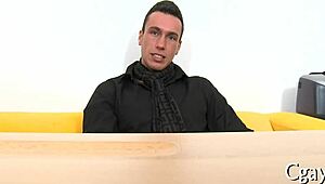 subtle gay oral pleasure in hot sex scene