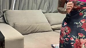 Wow, Ruiva Gostosa Blows Interviewer Hidden!