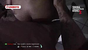 Suruba mais quente do brazil com atores safados do rio!