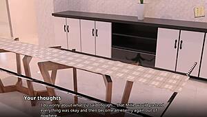 3D Anime Teen 18+ Blonde Gets Huge Tits