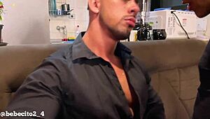 Ryan Ross and Mike Bebecito, sucking each other after work?