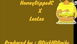Wow! Honeydipped Sucks and Swallows Sexy TS Baddie