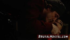 Closet bondage with young sluts sydney cole and olivia lua in hardcore domination