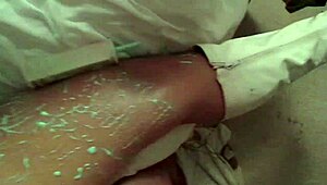 Oily Wife Spreads Wide for Messy Dildo Fuck in Boots