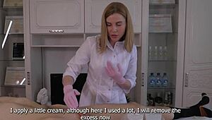 shaving lesson by beautiful russian mistress sugarnadya