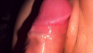 Wet Squishy Pink Pussy Fucked And Filled With Hot Cum