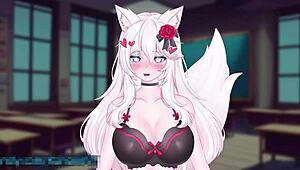 vtuber kanakovt wears vibrator in public for naughty asmr erp