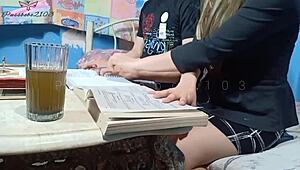 A Filipino teacher has sex with one of her students in the classroom