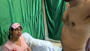 Ouch! Real Desi Bhabhi Hanif and Adori in Painful Rough Fuck