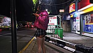 That transsexual in a miniskirt flashing in public is such a whore