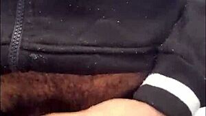 Wow, gym bathroom fun with guys, adrenaline pumping! 😏 Full sheer action.