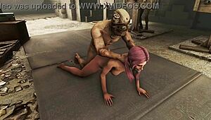 Fallout 4 Pink Haired Bondage