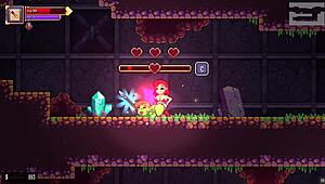 Scarlet Maiden Hentai Gloryhole Blowjob in Caves