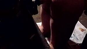 Butt fucking with thin dildo feels amazing 😈