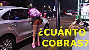 That transsexual in a miniskirt flashing in public is such a whore