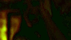 Sexy Devil Puts Hot Wax On Her Big Clit And Nipples