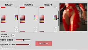 Bound Mature in Metal Bondage Fetish Game!