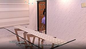 3D Anime Teen 18+ Blonde Gets Huge Tits