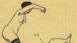 The Erotic Alphabet Featuring Vintage Cartoon Characters