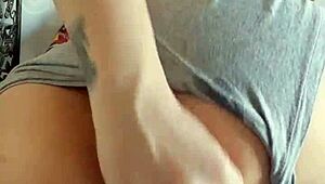 Wetting shorts begging Thiago to fuck me hard!