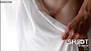 asian gay hunk shooting scene