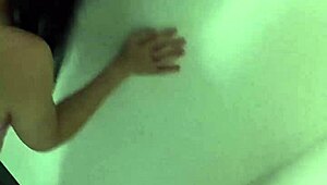 Quick public fuck with classmate in the entrance, cum in mouth