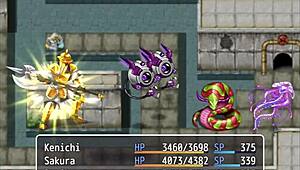 Ruri And Sakura Enter Bandits Secret Base