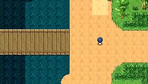 Village Chief Masturbates On Tanned Natsuki