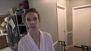 shower time gets steamy with sexy stepmom alora jaymes! so hot! 🔥