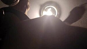 I stood up, he sucked my dick passionately