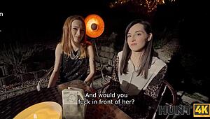 Hunt4k: Watch Your Old Friend Get Fucked by Skinny Czech Redhead!