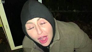 cracky and the tv in a fun reality moment