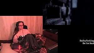 Naked Brunette Feels Fetish Emotions With Big Tits