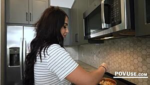 Step Mom Alexa Payne Free Used in Kitchen POV!