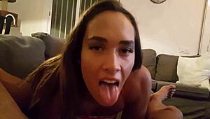 i swallowed his whole cock, he loves it deep