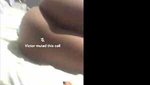 Hotwife latina and husband fuck, her body amazing, i masturbate watching videocall