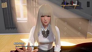 ripples 2 with ripped clothes in hentai game