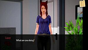 my new family episode 241 with tits, ass, and erotic homemade scenes in 3d anime style