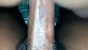 Hood bitch riding big cock to creampie