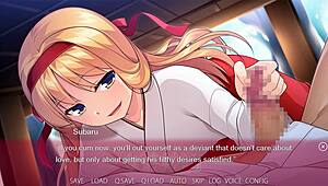 trap legend subaru gets handjob and cumshot in sex scene