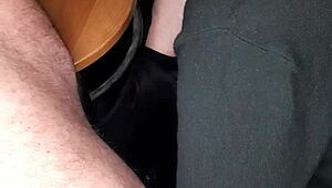 secret blowjob at work with swallow