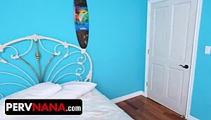 OMG, caught stepgrandma Alexis Malone eating Aaliyah Love’s pussy! 😲